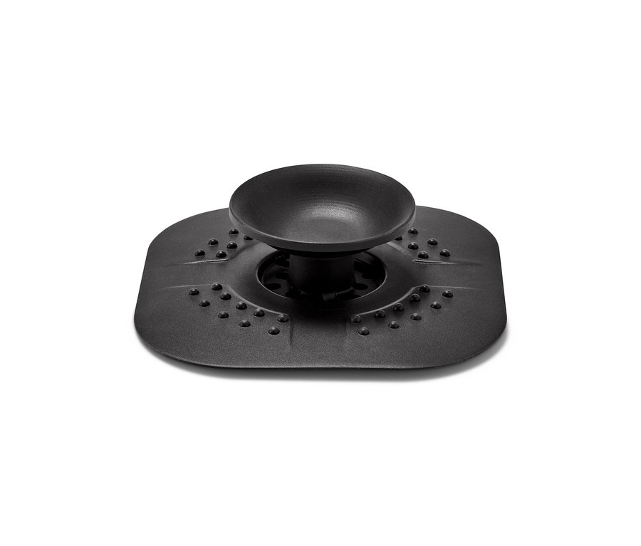 Siyah gider süzgeci/tıpa