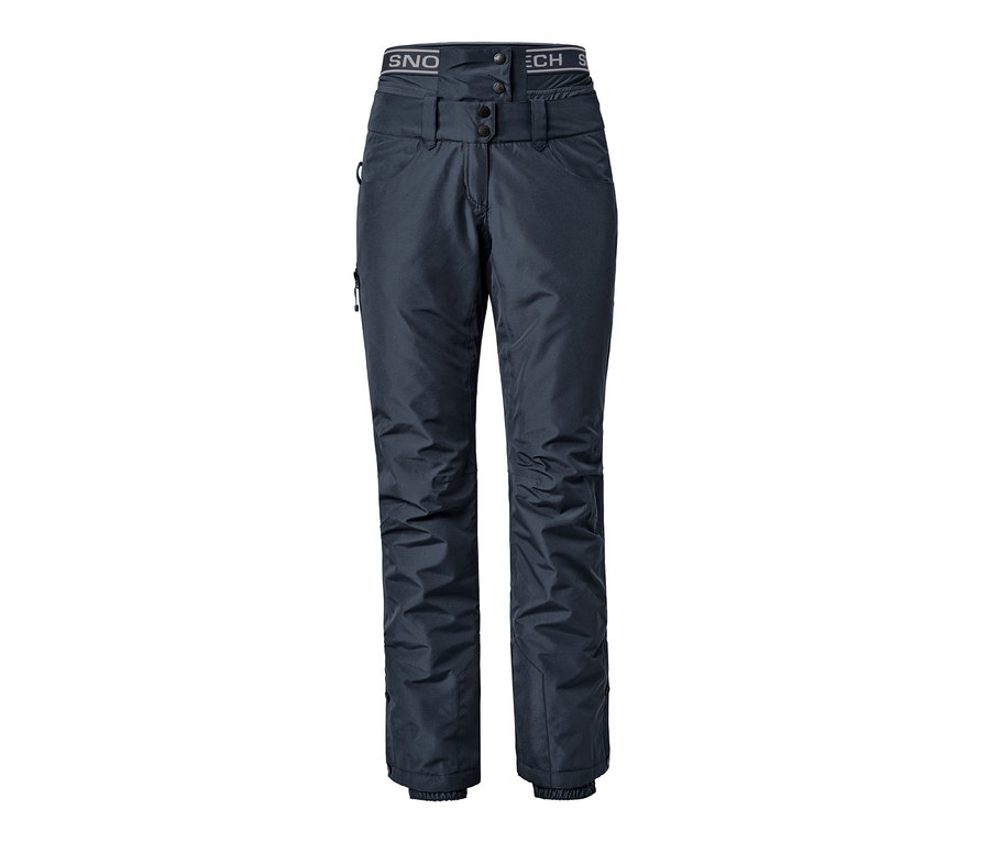 Koyu mavi kayak ve snowboard pantolonu
