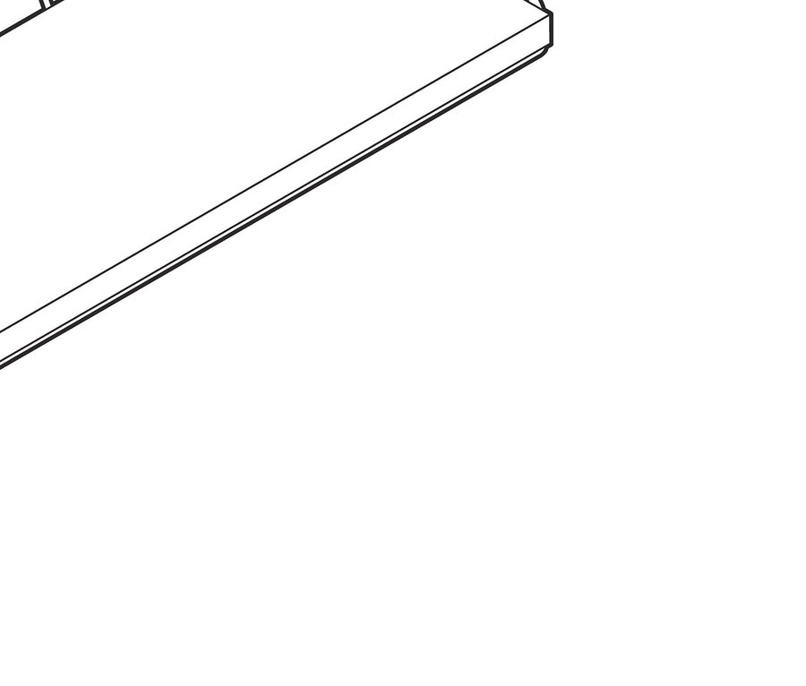 Duvar rafı setinin boyutları.