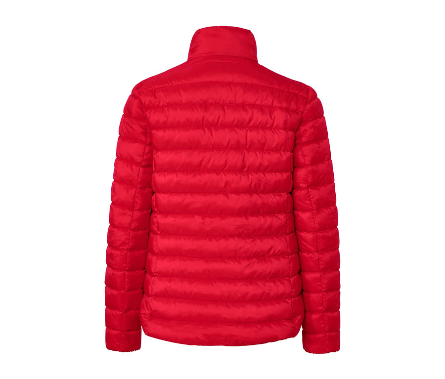 Kırmızı kapitone mont