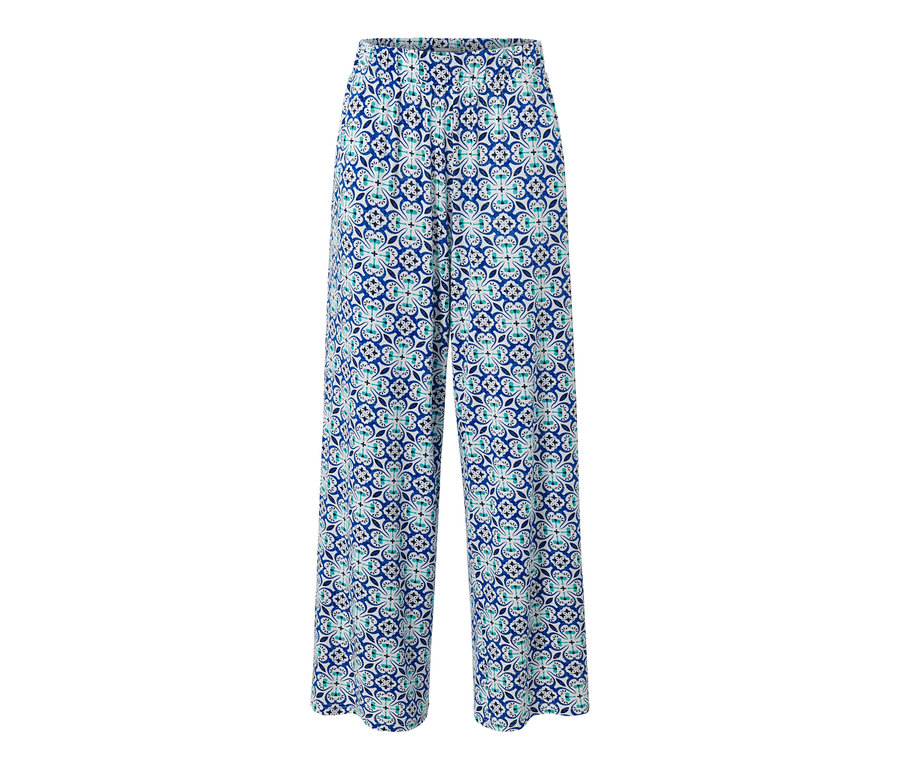 Tamamı baskılı palazzo pantolon.
