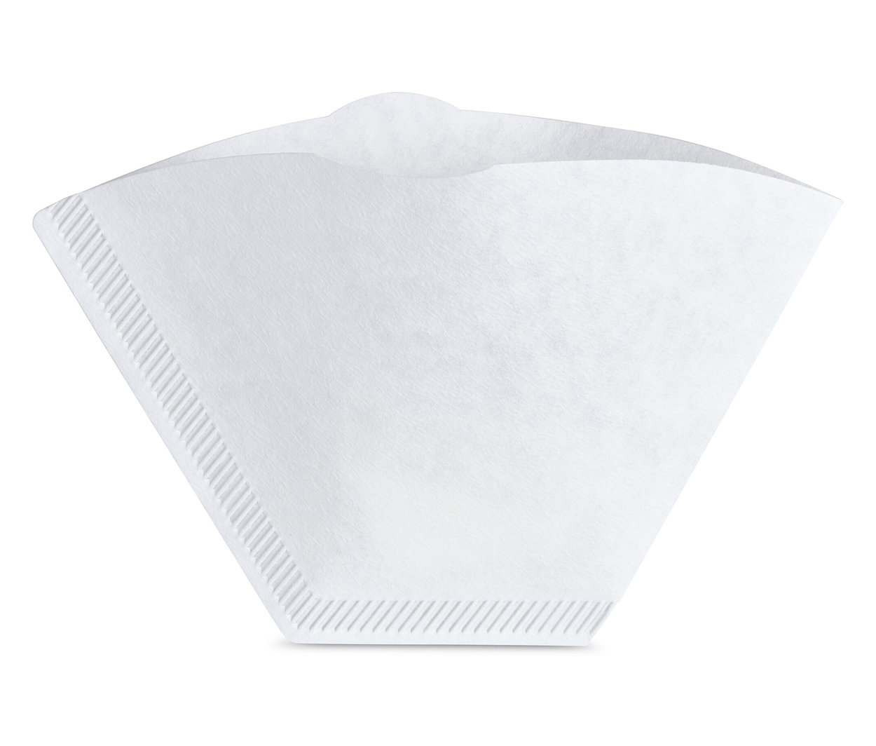 Beyaz, 101 numara, tekli kahve filtre kağıdı.