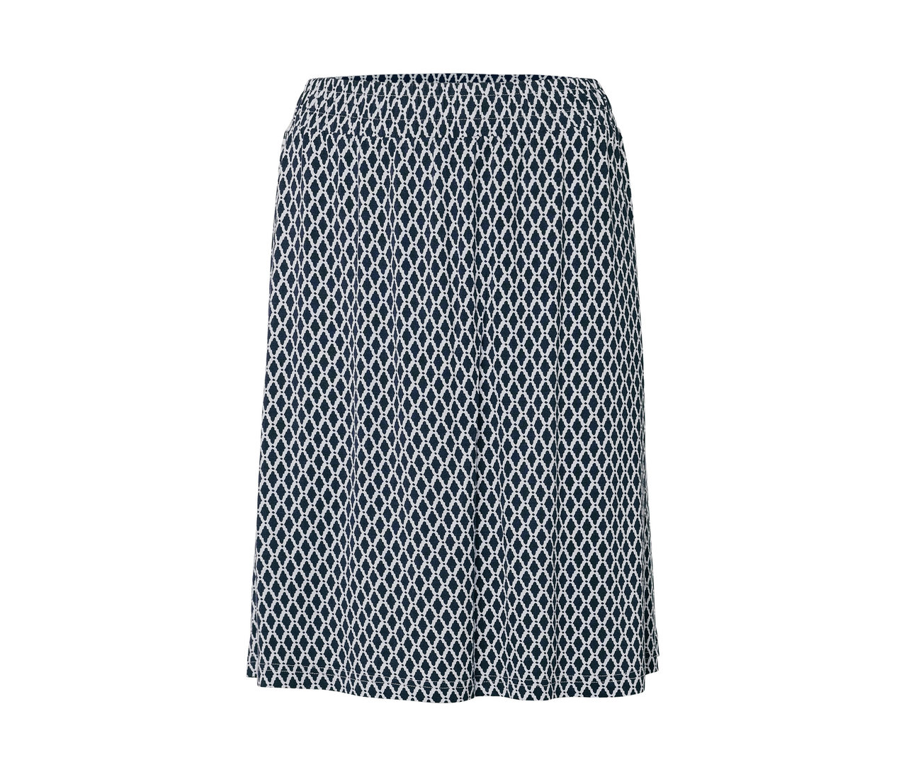 Baskılı jarse etek.