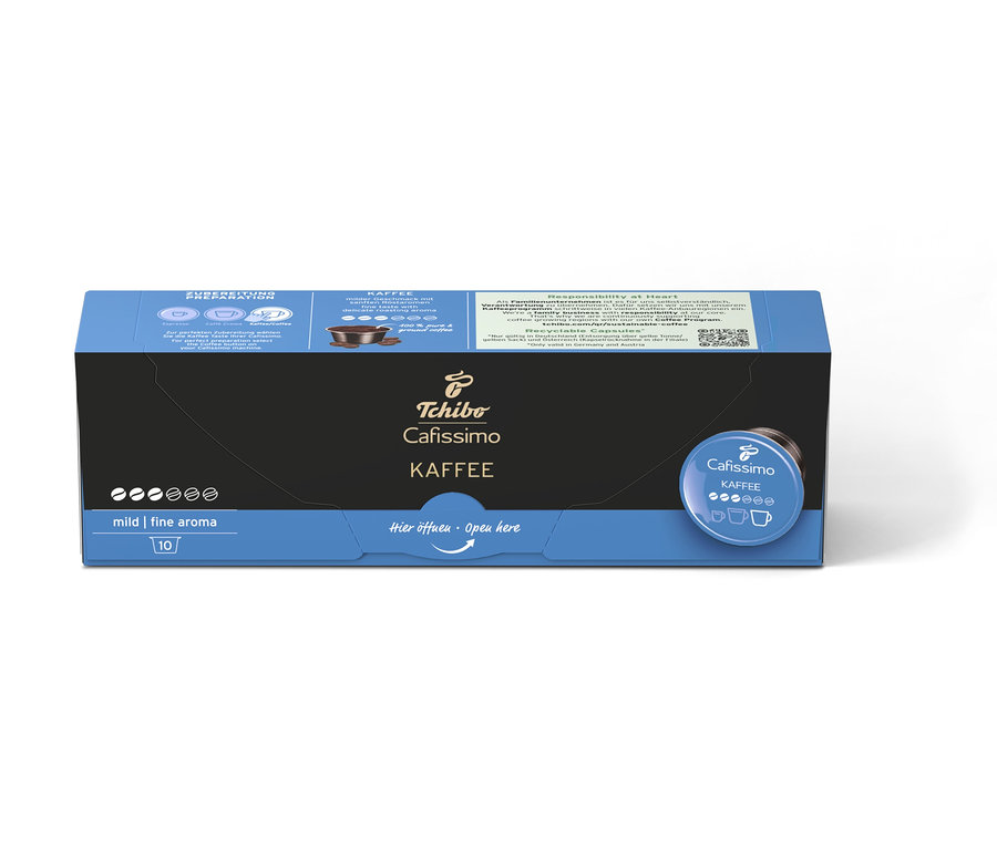 Bir paket Coffee Fine Aroma Kapsül Filtre Kahve - 10 Kapsül.