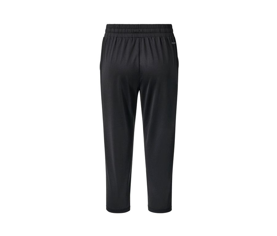 Siyah 3/4 spor pantolon.