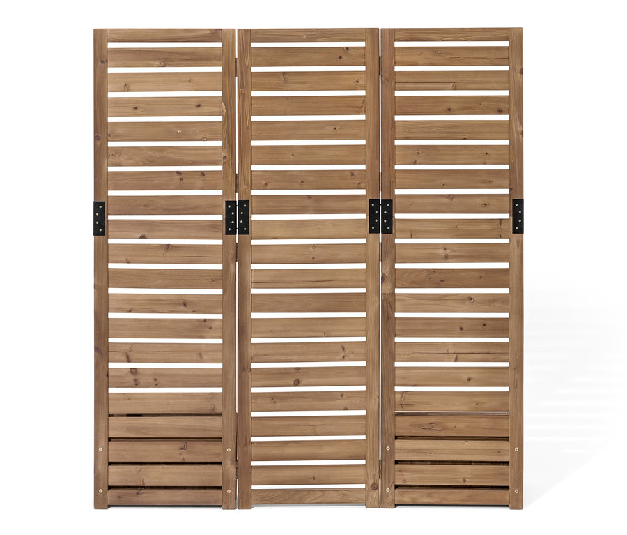 Saksı kutulu esnek paravan »Tinus« görünümü.