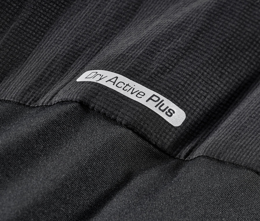 Koşu yeleğinin yakın çekimi.