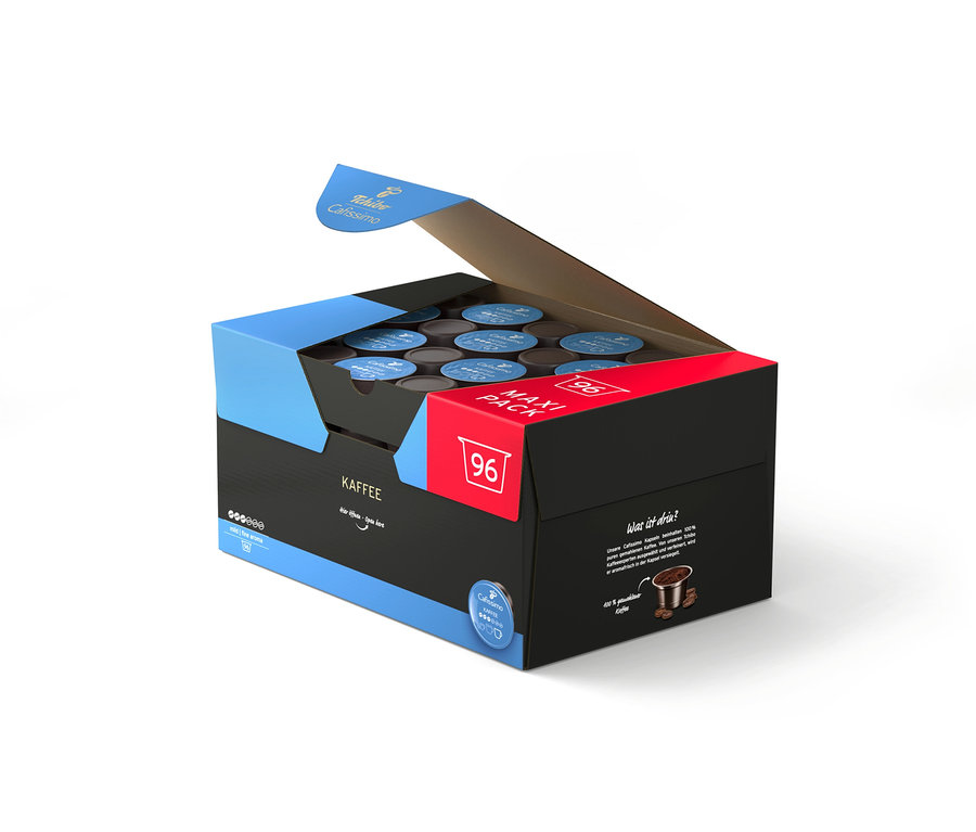 Açık paket Coffee Fine Aroma Kapsül Filtre Kahve - 96 Kapsül.