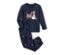 Küçük Çocuk Jersey Pijama Takımı, Koyu Mavi - Lacivert