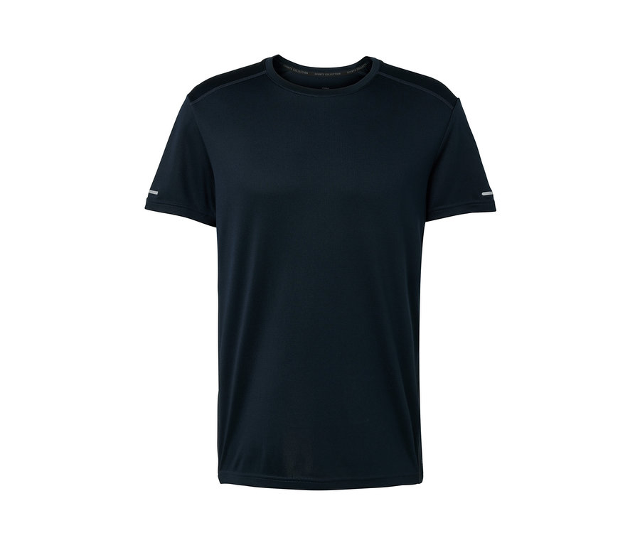 Lacivert fonksiyonel tişört.
