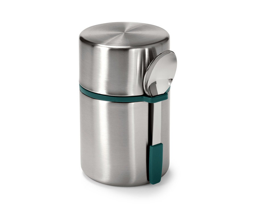 Kaşıklı Taşınabilir Termos Kap.