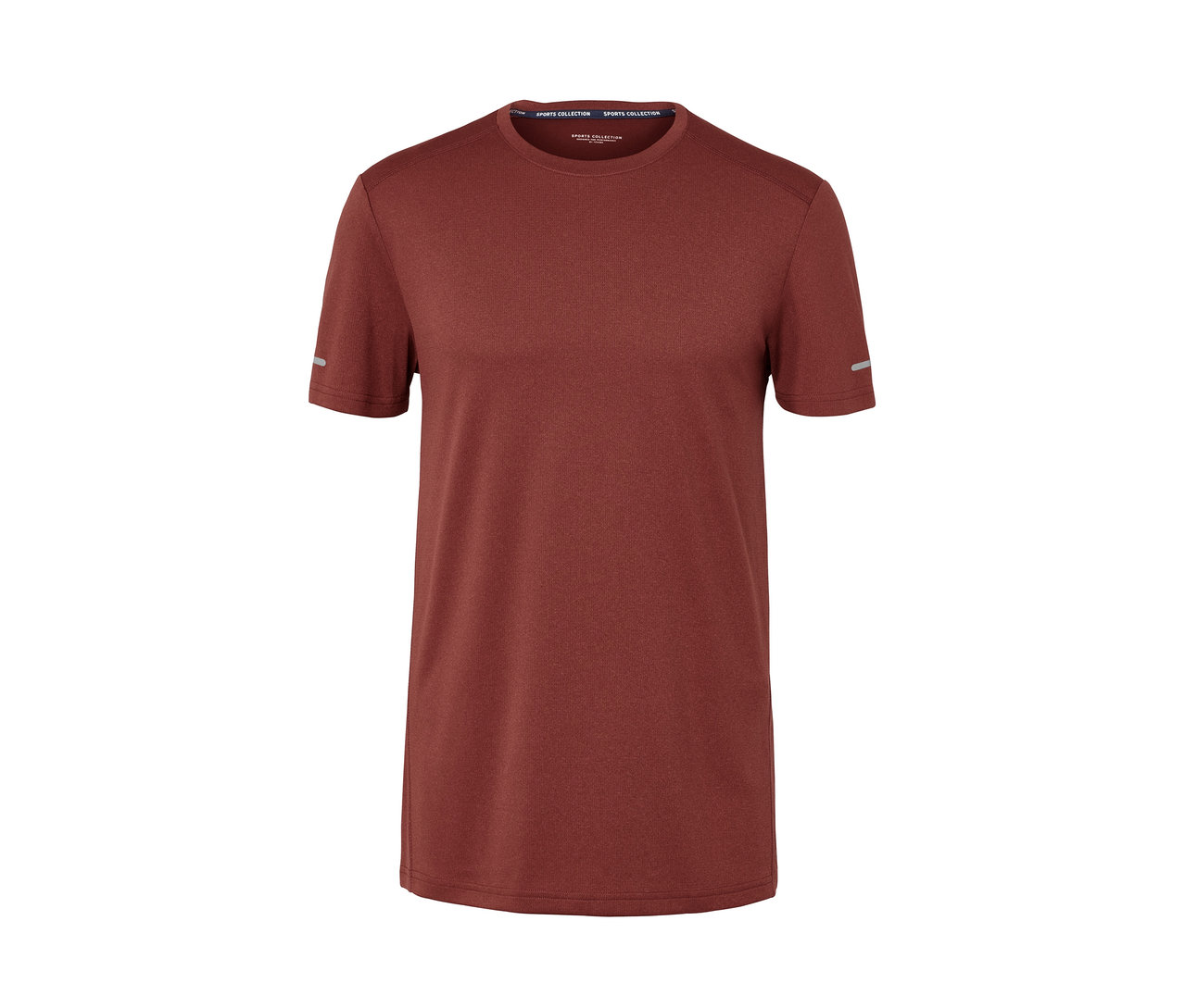 Kırçıllı kiremit rengi fonksiyonel tişört.