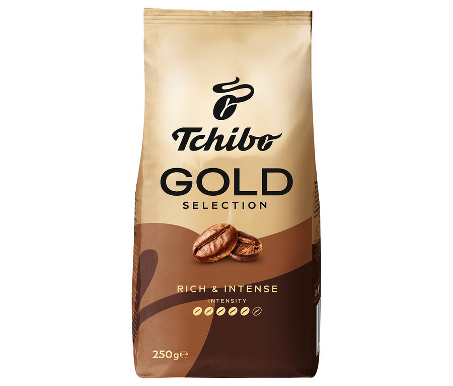 Gold Selection Çekirdek Kahve 250 g kahve paketinin görseli.