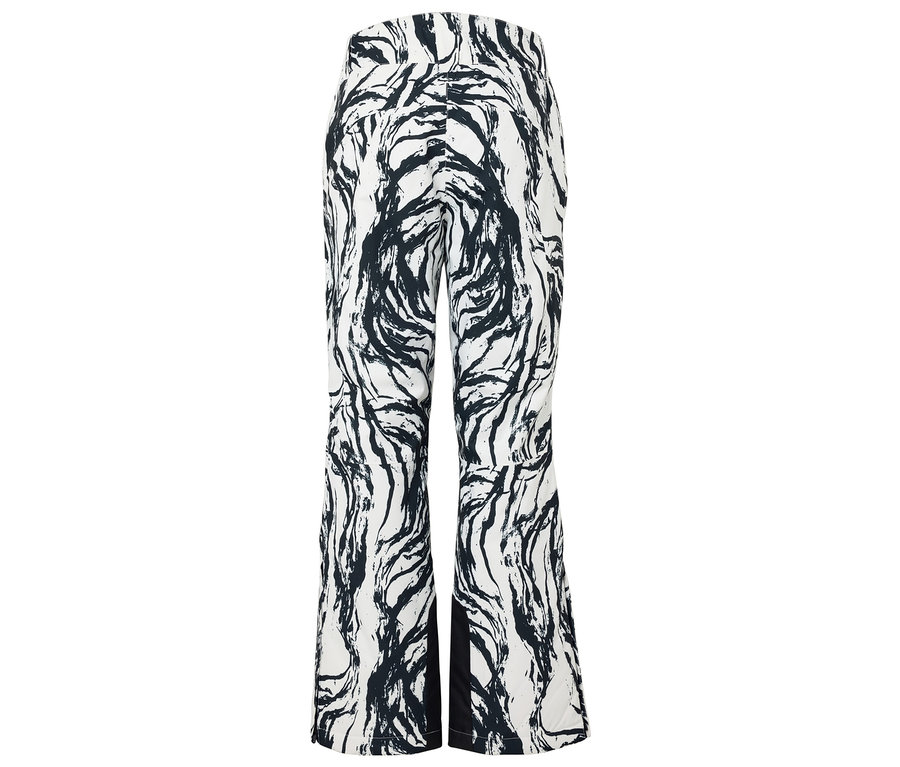 Zebra desenli pantolon.