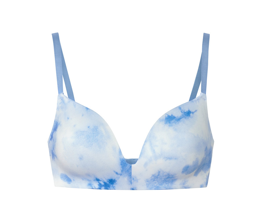 Yumuşak Kalıplı Batik Baskılı Sütyen