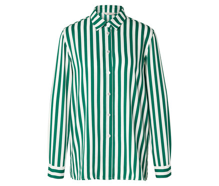 Çizgili Bluz, Yeşil