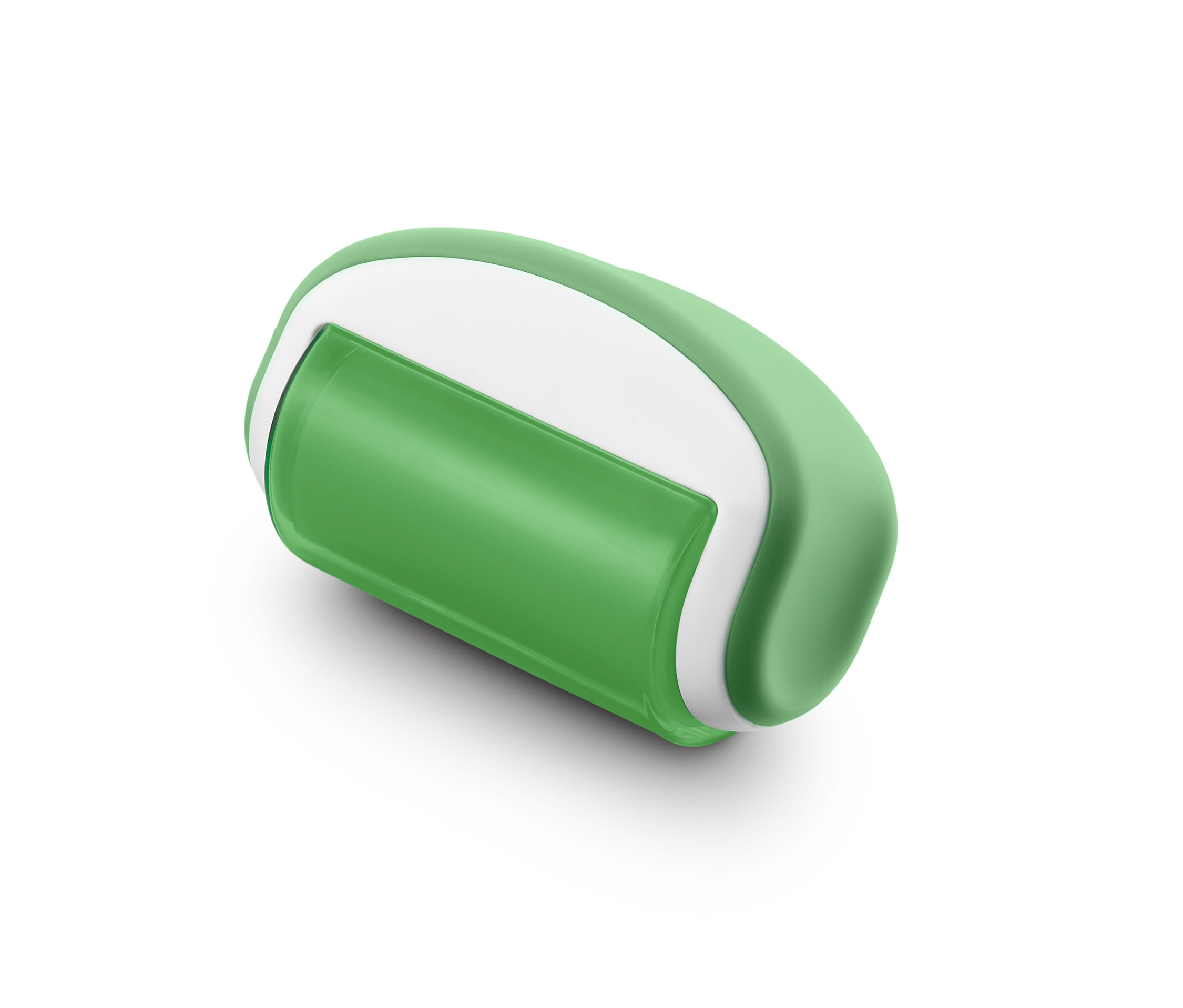 Yeşil tüy toplama rulosu.