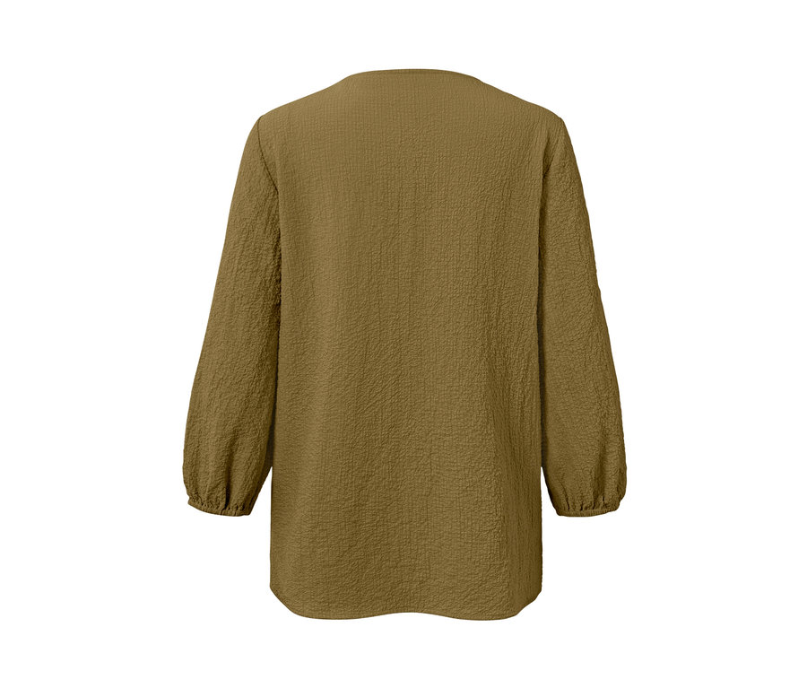 Bir tunik bluzun arka görünümü