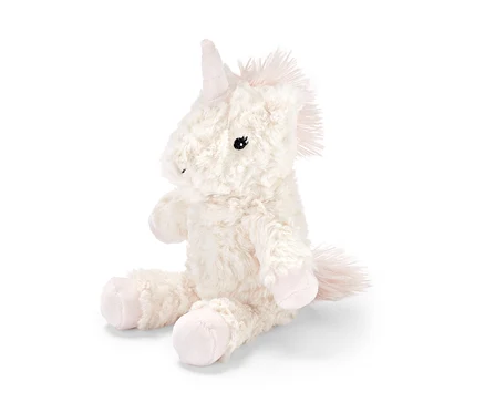 Pembe yeleli oturan Pelüş Oyuncak »Unicorn«.