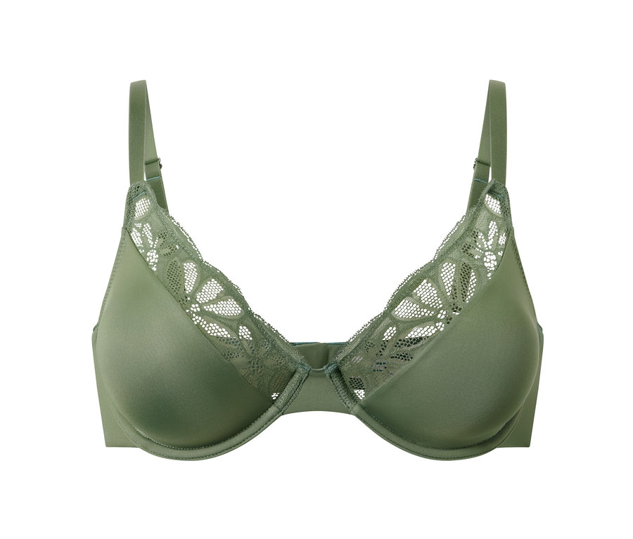 Yeşil balenli sütyen.