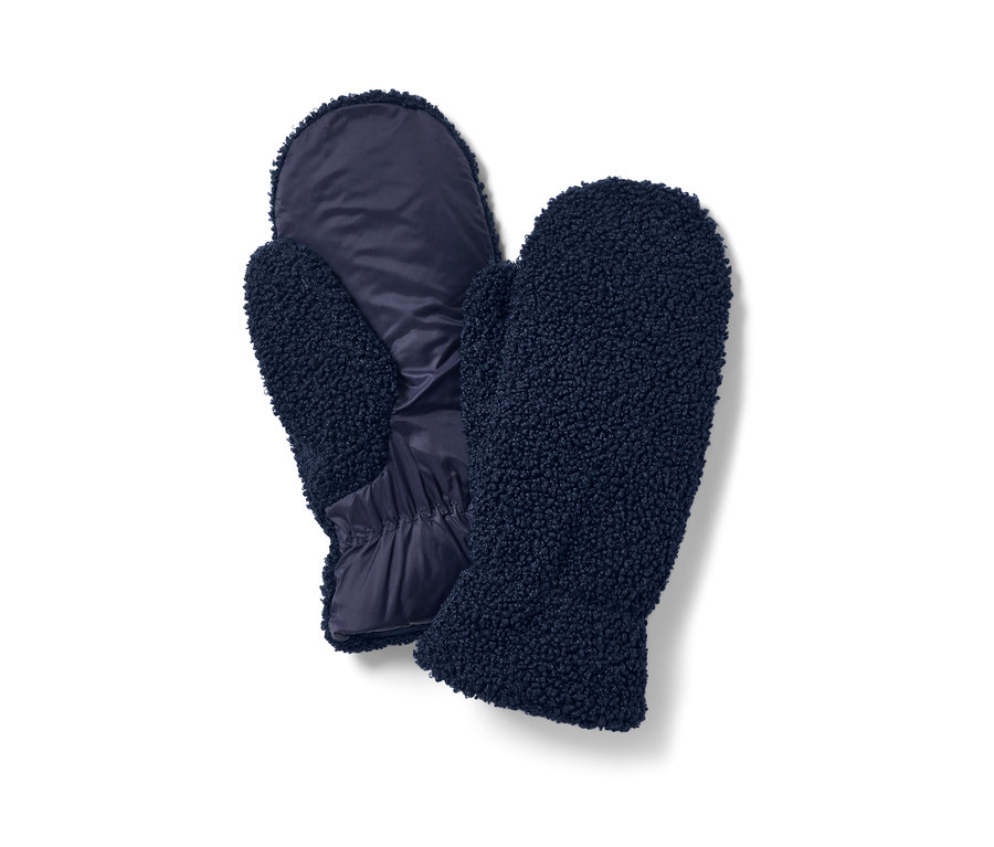 İki adet lacivert eldiven