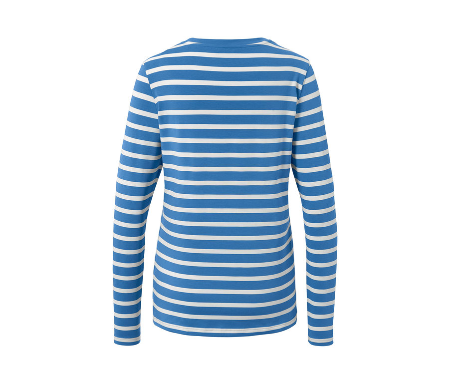 Çizgili Uzun Kollu Tişört