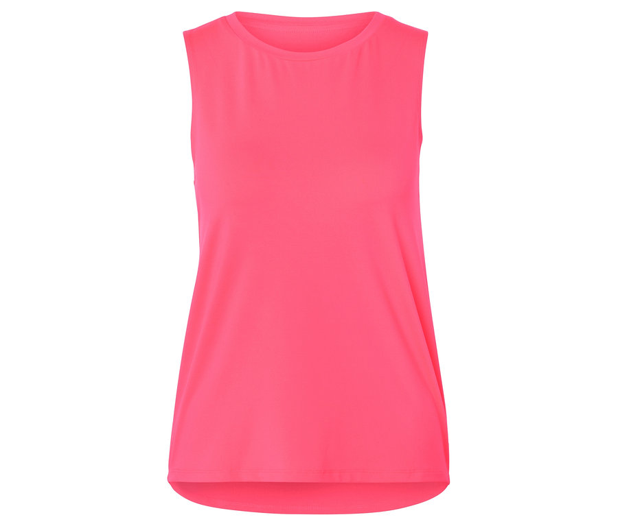 Beyaz arka planda pembe atlet.