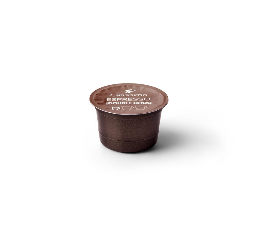 Bir Cafissimo Flavoured Espresso – Double Choc kapsülü.