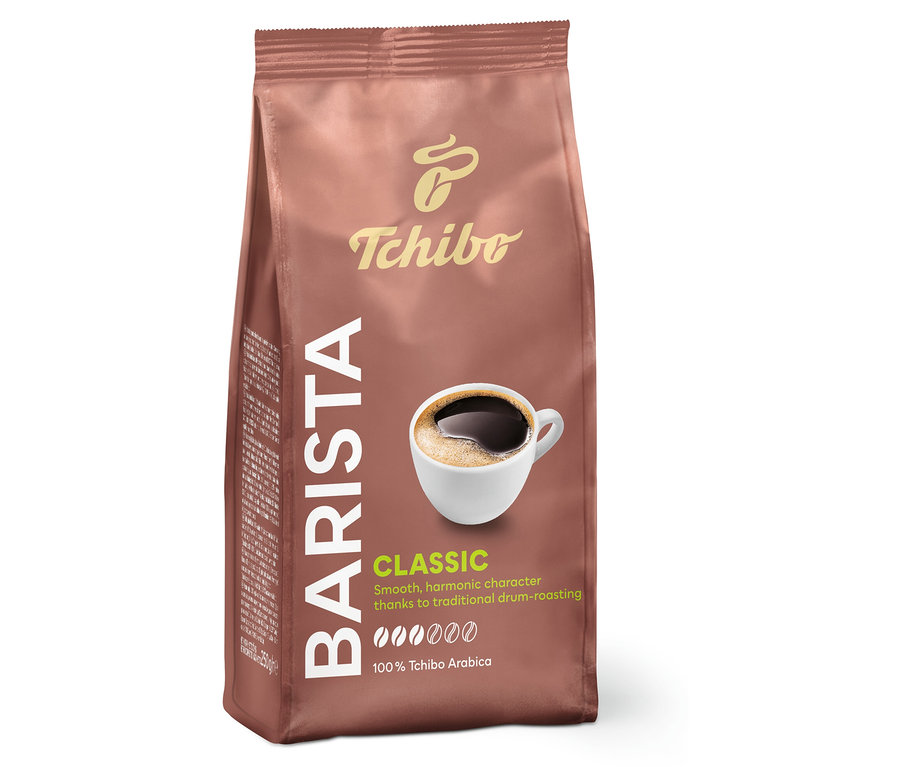 Bir paket Barista Classic Öğütülmüş Filtre Kahve 250g.
