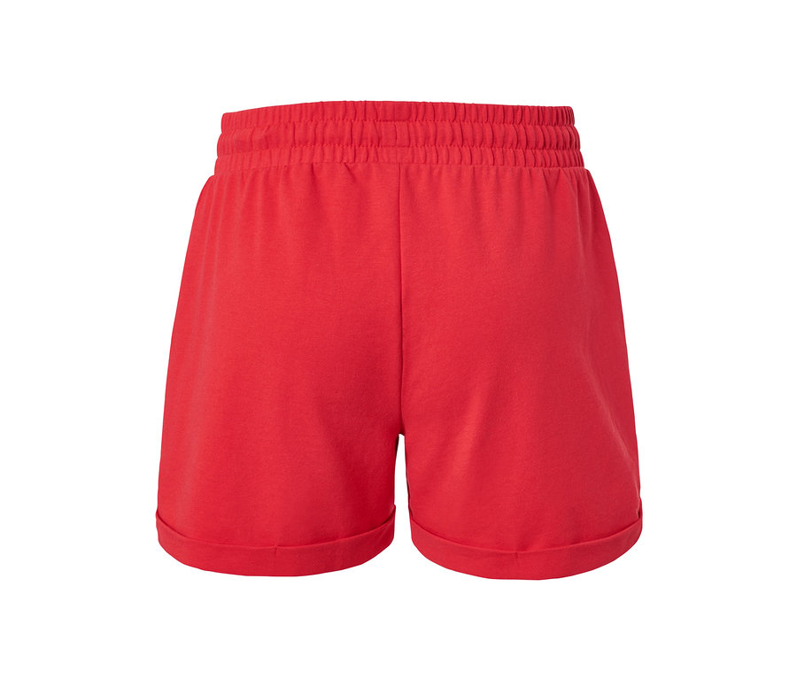 Kırmızı Sweat Şort