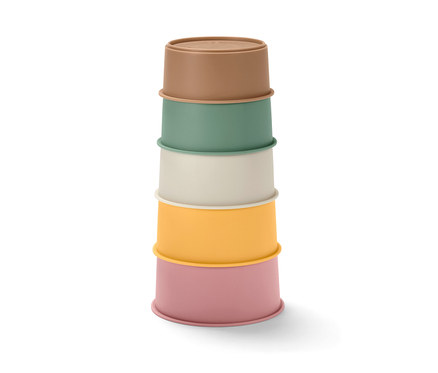 İç İçe Geçmeli Banyo Oyun Kapları    