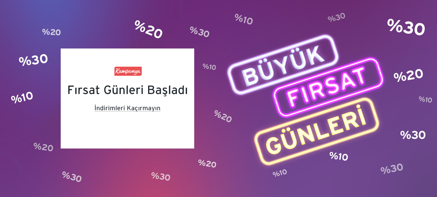 İndirim Kategorisinde %30 Fırsat