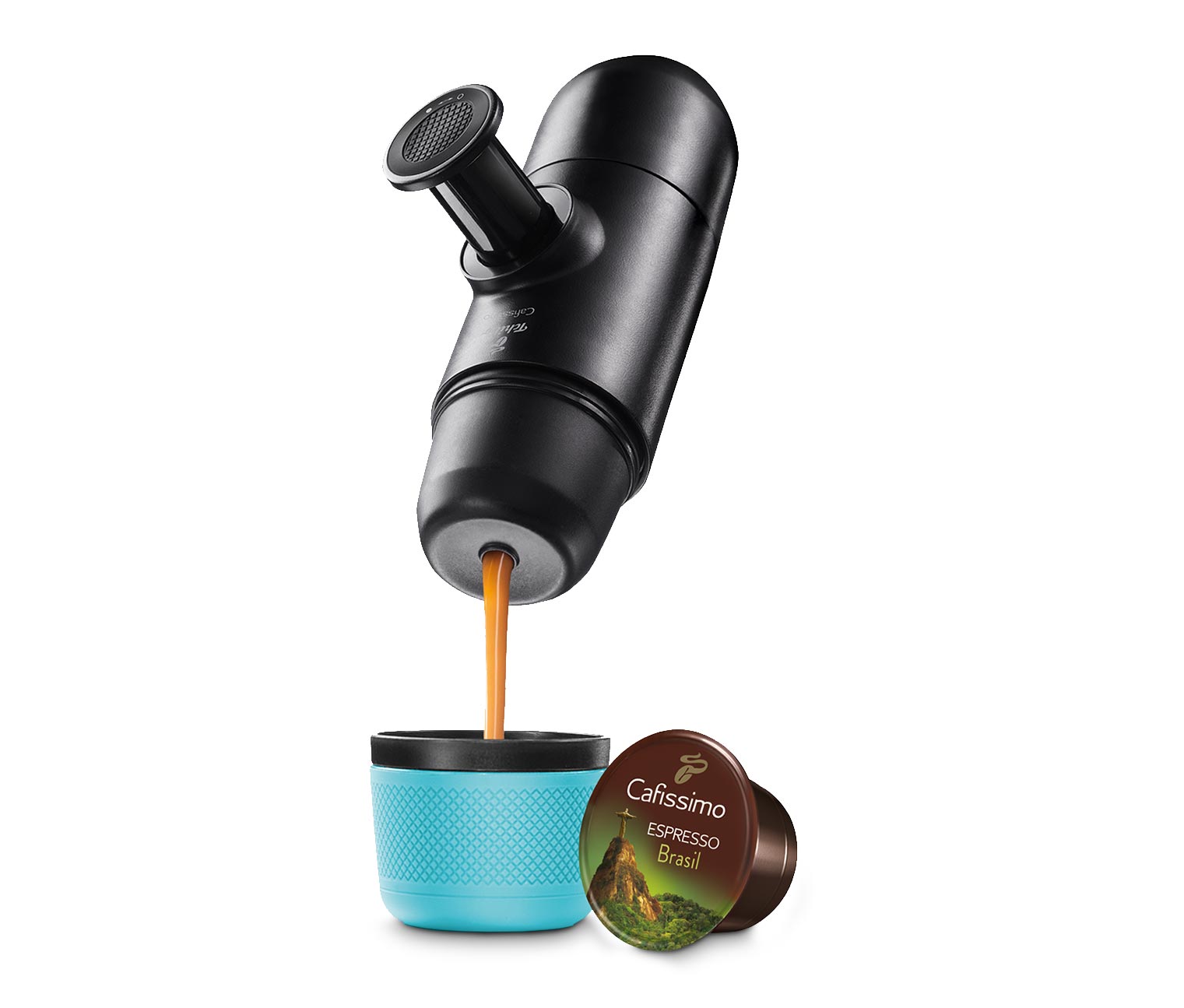 Mini Espresso Makinesi Taşınabilir Kahve Makinesi Tchibo 365265