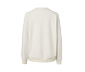 Organik Pamuklu Yoga Sweatshirt, Doğal Beyaz