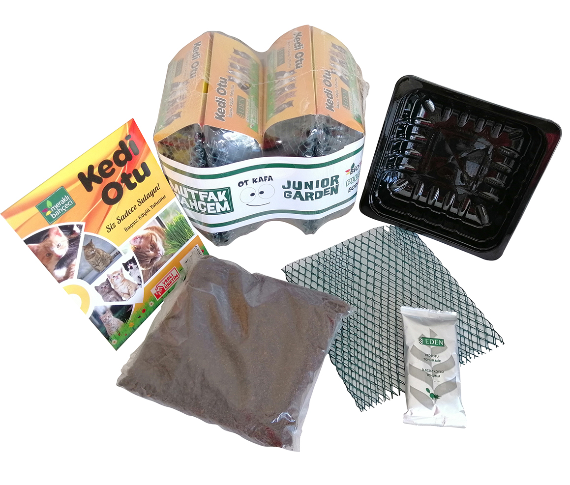 Kendim Diktim Kedi Otu Paketi Tohum Seti 509294