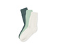 3 Çift Organik Pamuklu Çorap, Yeşil