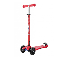 Scooter, Maxi Micro with T-bar Kırmızı