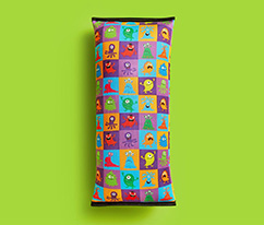 Happy Hop Sleepyhead Emniyet Kemeri Yastığı Monster