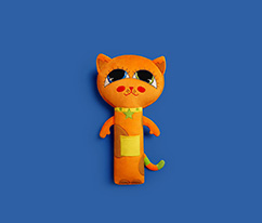 Happy Hop Buddyguard Emniyet Kemeri Arkadaşı Kedi Minny