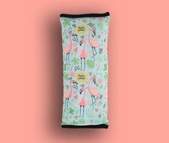 Happy Hop Sleepyhead Emniyet Kemeri Yastığı Flamingo