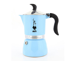 Bialetti Moka Pot 3 Cup Mavi