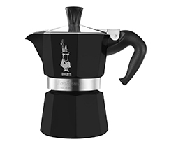 Bialetti Moka Pot 1 Cup Ekspress, Siyah