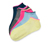 5 Çift Spor Sneaker Çorabı, Mavi, Pembe, Sarı, Gri