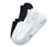 Siyah Beyaz 3 Çift Spor Spor Ayakkabı Çorabı “Görünmez”