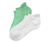 2 Çift Spor Sneaker Çorabı, beyaz/yeşil