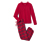 Flanel Pijama Takımı, kareli - Kırmızı