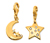 Charm Seti Moon and Stars