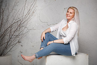 Rahat kot görünümü: Jeggings.